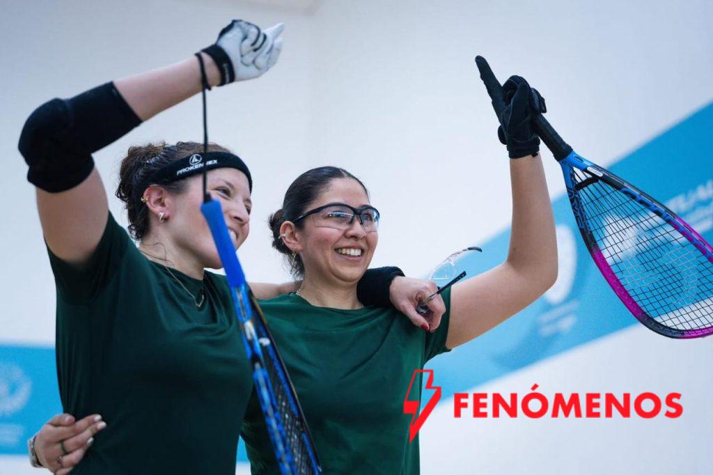 Samantha Salas es doble campeona mundial en Racquetbol