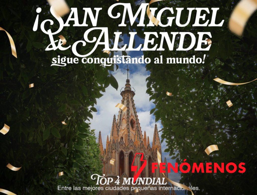San Miguel de Allende es top 4 mundial