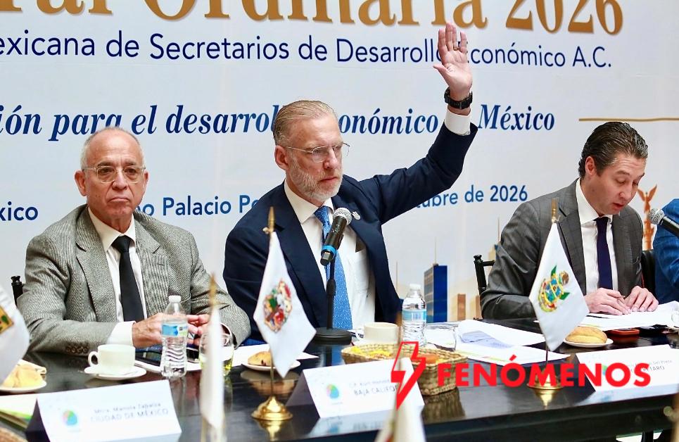 PRESENTA MARCO DEL PRETE INFORME DE ACTIVIDADES DURANTE ASAMBLEA DE LA AMSDE 15 Screenshot 20261030 093234