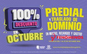 Municipio de Querétaro ofrece 100% de descuento para apoyar la regularización de Traslado de Dominio y Predial
