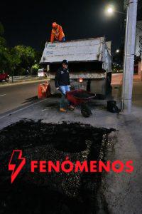 Supervisa Felifer Macías trabajos de mantenimiento vial en Querétaro