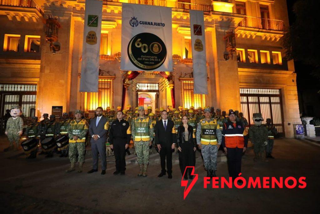 Guanajuato se suma a la Conmemoración del 60 aniversario del Plan DN-III-E