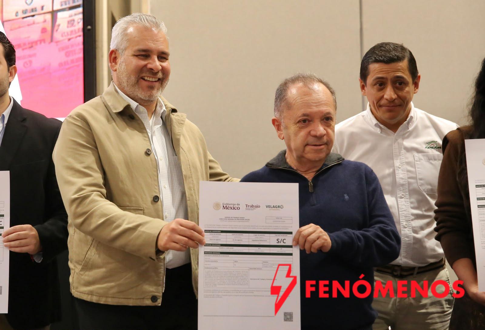 Aguacate michoacano, en el mapa mundial de la competitividad; entrega Bedolla primeros certificados laborales a 125 agroexportadoras