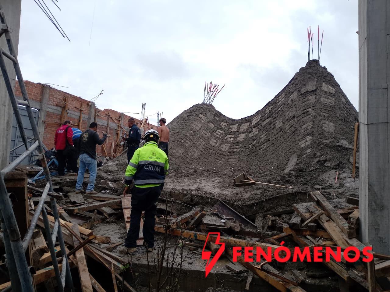 Atiende CRUM a lesionados tras colapso de cimbra en construcción en Morelia