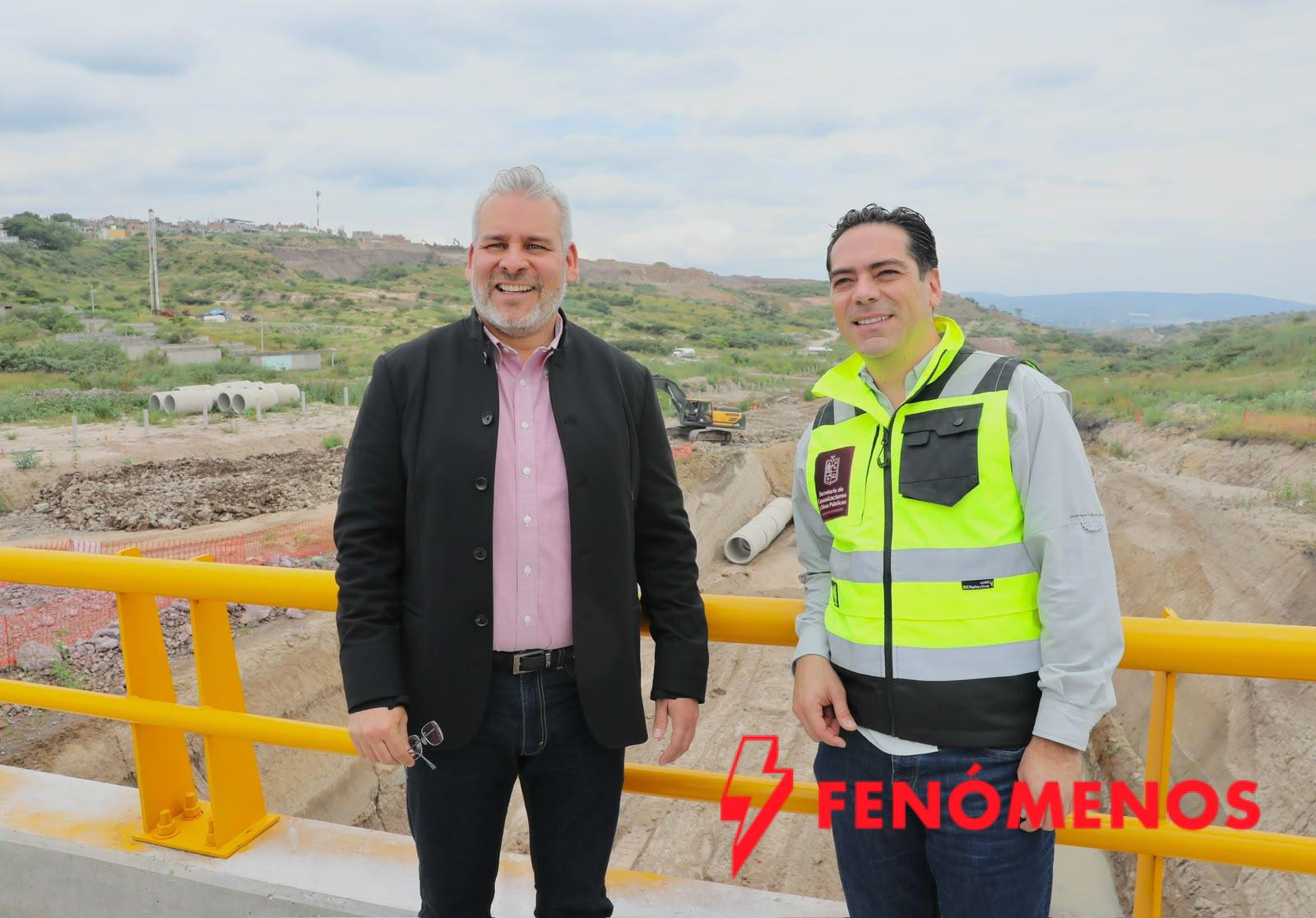 Supervisa Bedolla obras del 4° segmento del segundo anillo periférico de Morelia; unirá a Charo con Tarímbaro
