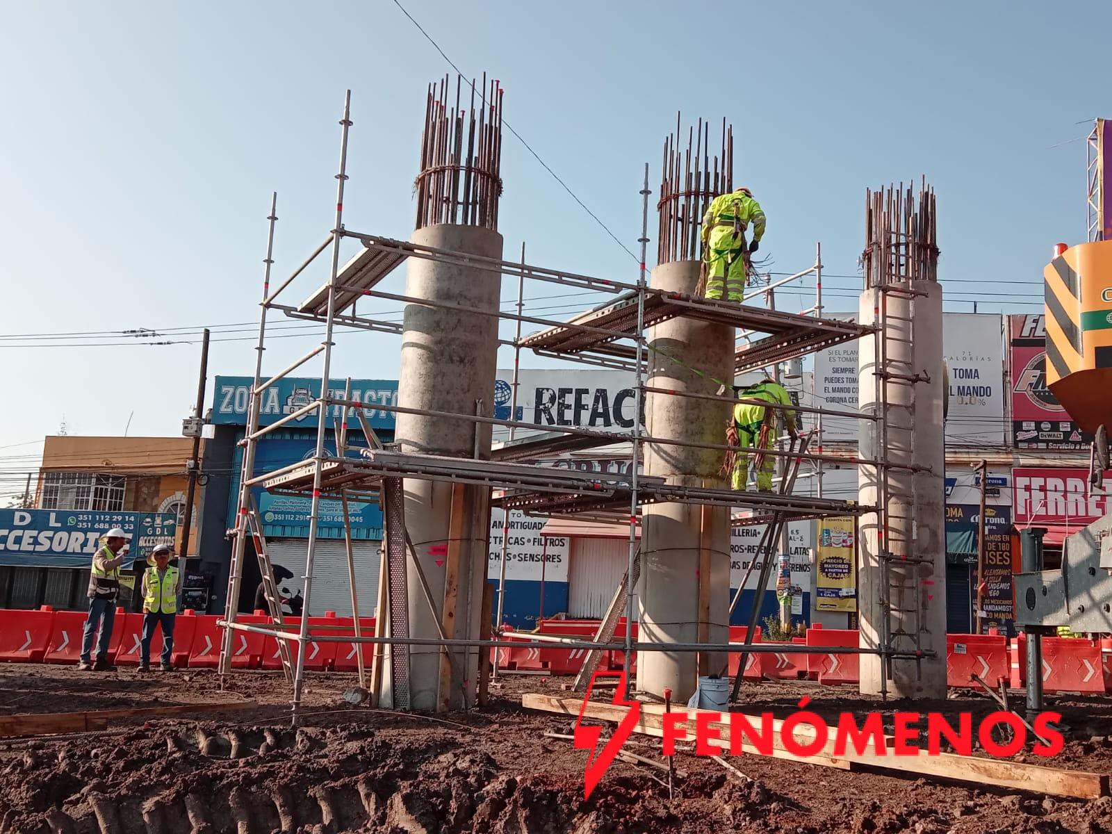 Construcción del distribuidor La Rinconada en Zamora, con 15 % de avance: Bedolla