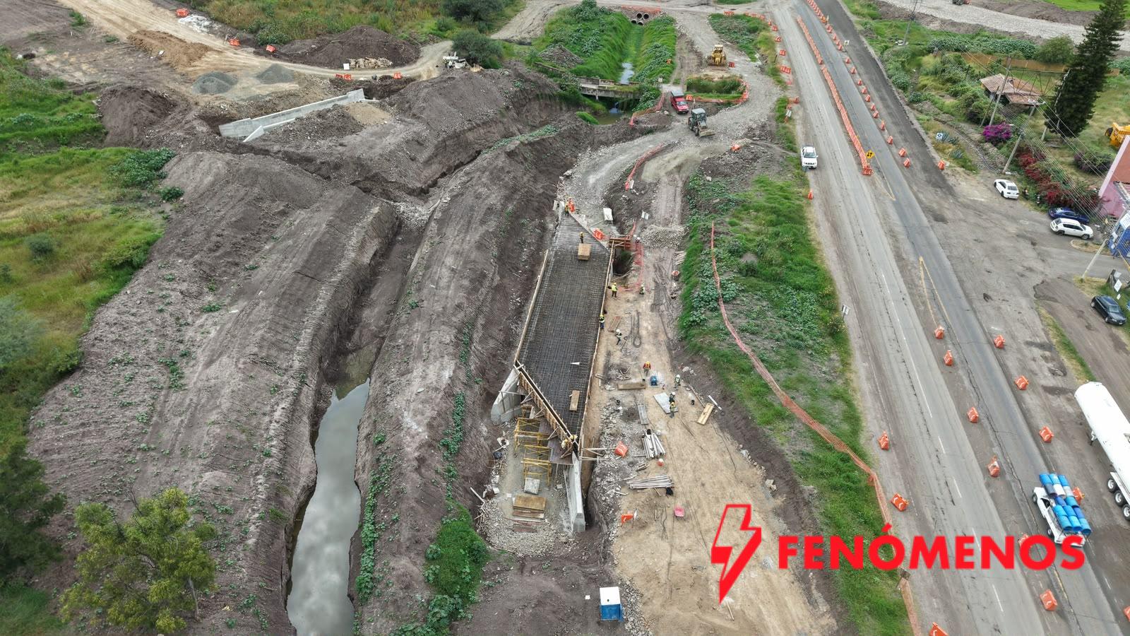 A un 66 % de avance, tramo del segundo anillo periférico que conectará Charo con Tarímbaro