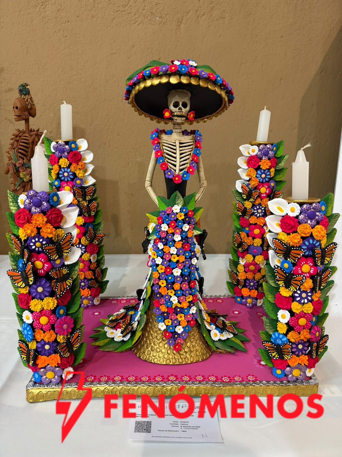 Este fin de semana el arte y la tradición te esperan en la Feria de la Catrina en Capula