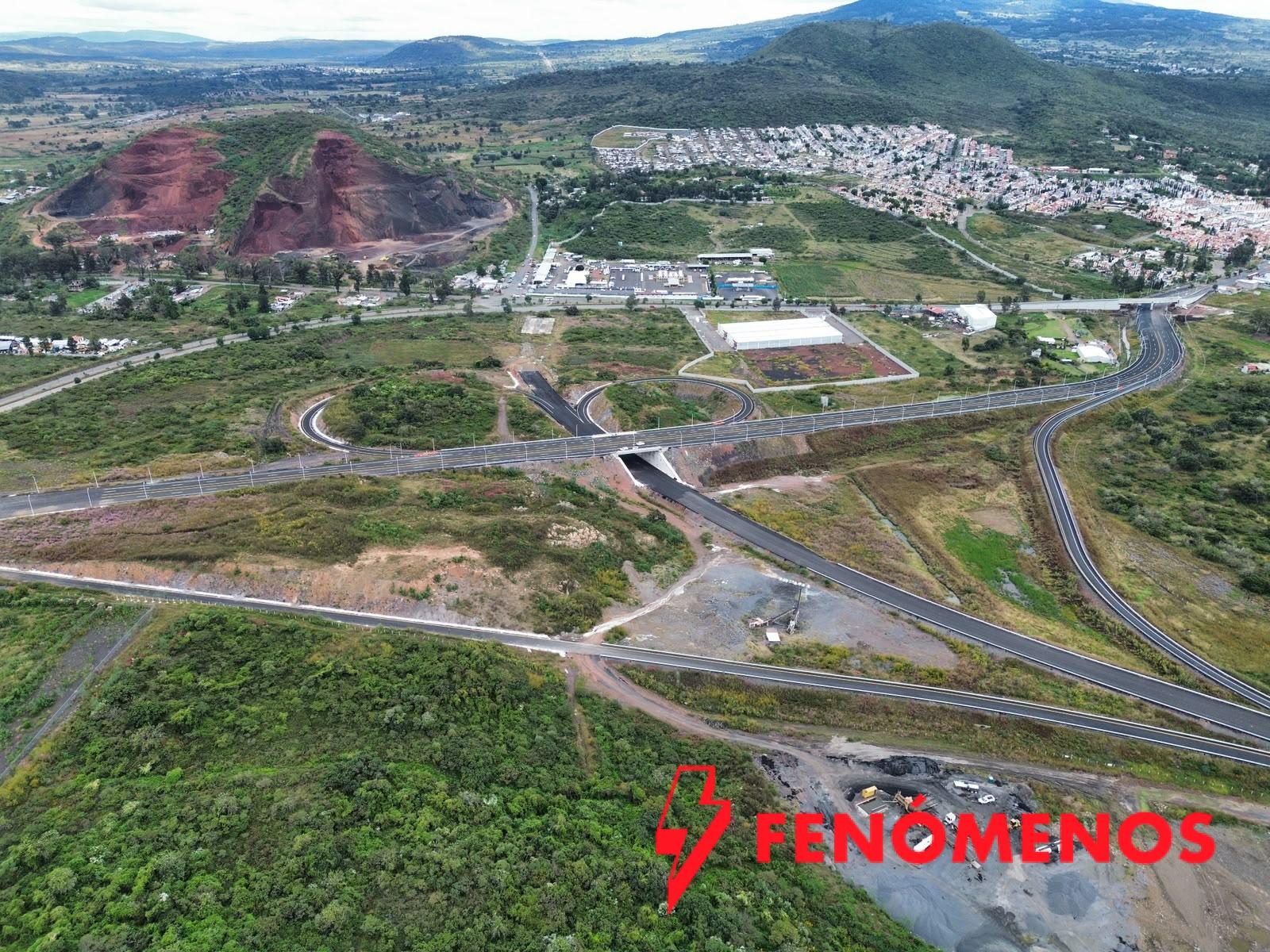 Apertura del distribuidor vial Tacícuaro agilizará carretera Morelia-Quiroga por Día de Muertos