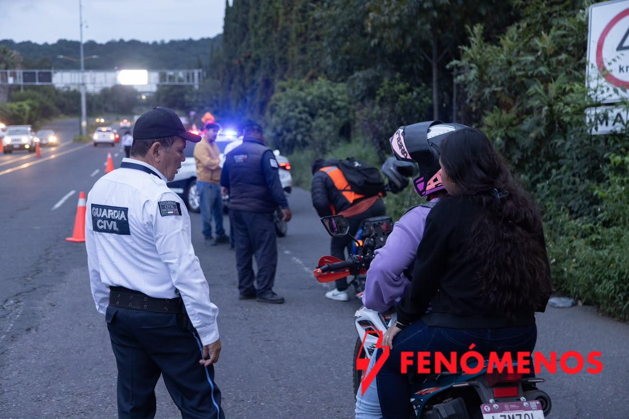 En Uruapan y Morelia, operativos de motocicletas son preventivos y no recaudatorios