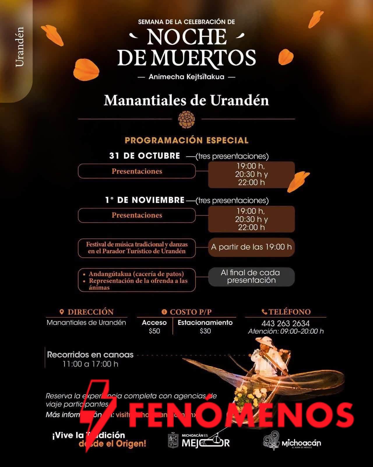 Última oportunidad para vivir “El camino de las ánimas” en los manatiales de Urandén