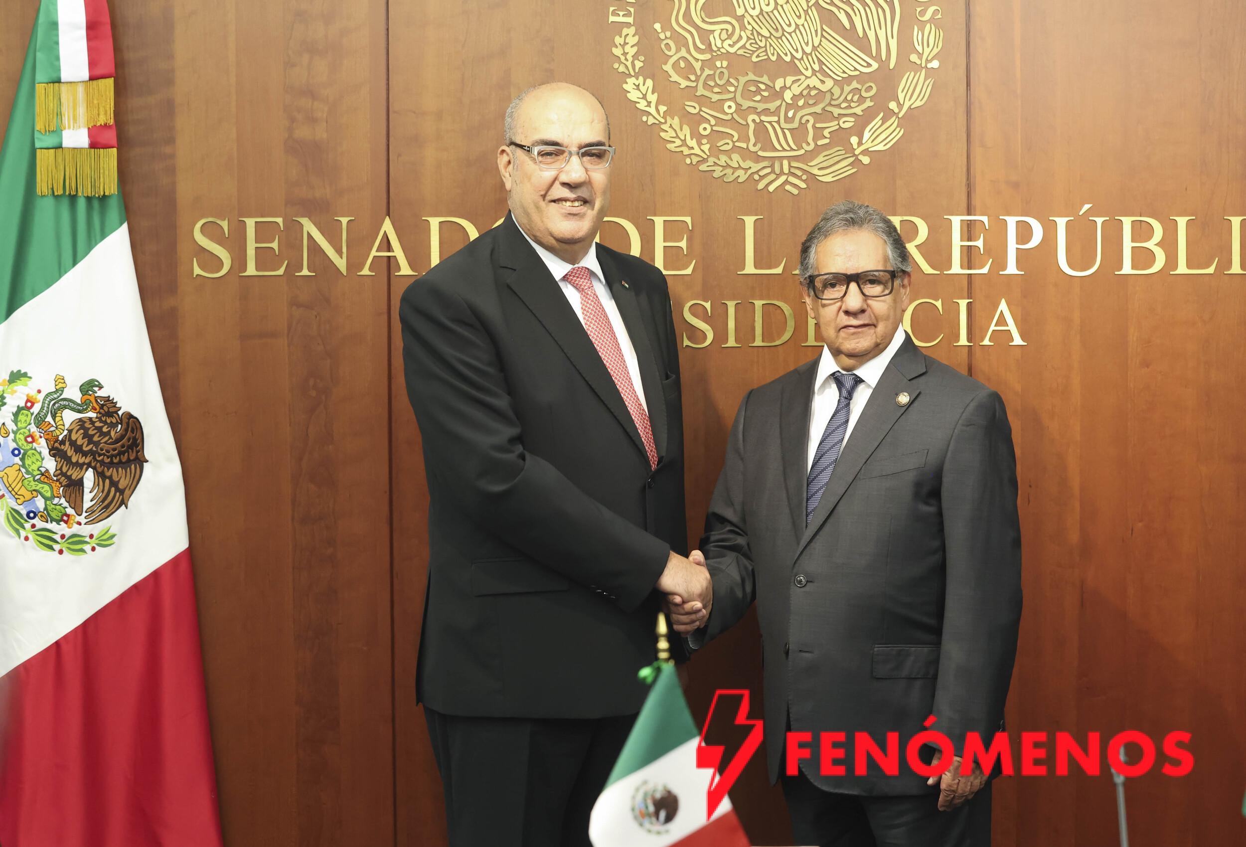 México y Jordania buscan fortalecer relaciones interparlamentarias, destaca Presidente del Senado